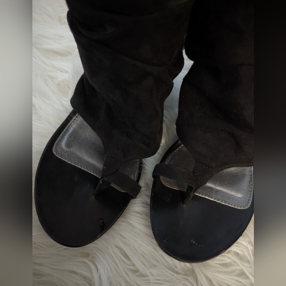 Women's Bootie Sandal Heels - Picture 5 of 10